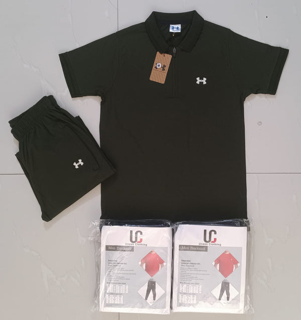 Premium Cotton Summer Set (T-Shirt & Trouser)-Navy Blue