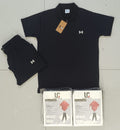 Premium Cotton Summer Set (T-Shirt & Trouser) black colour